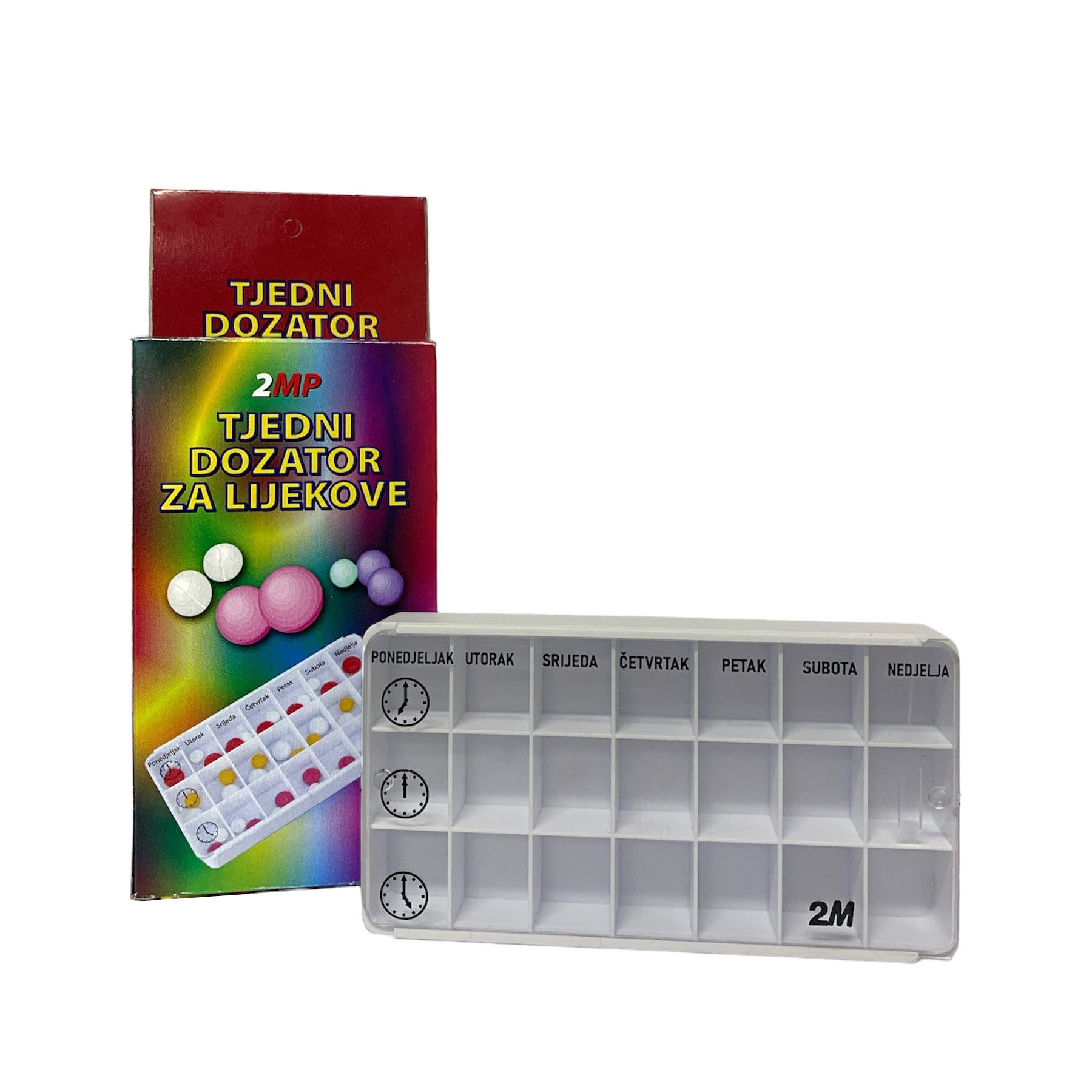 Dozator za lijekove (tablete) – Tjedni (7×3)