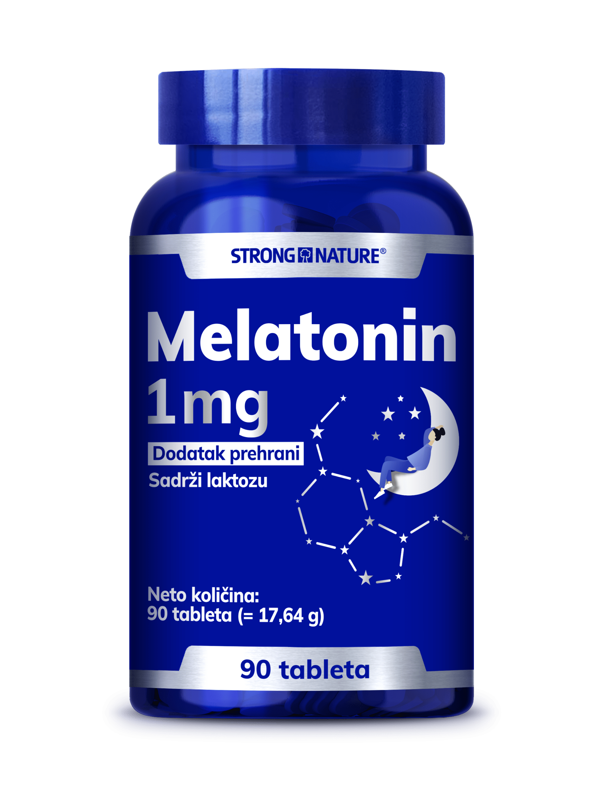 STRONG NATURE Melatonin 1mg