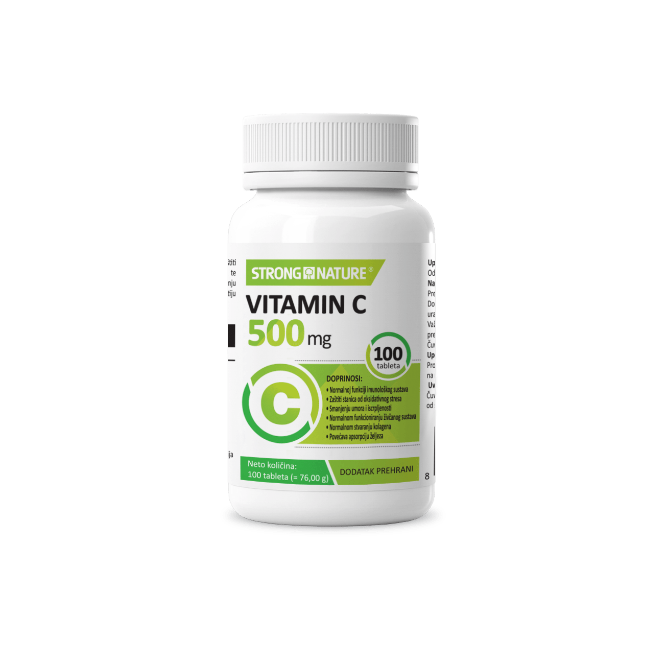 STRONG NATURE Vitamin C 500mg