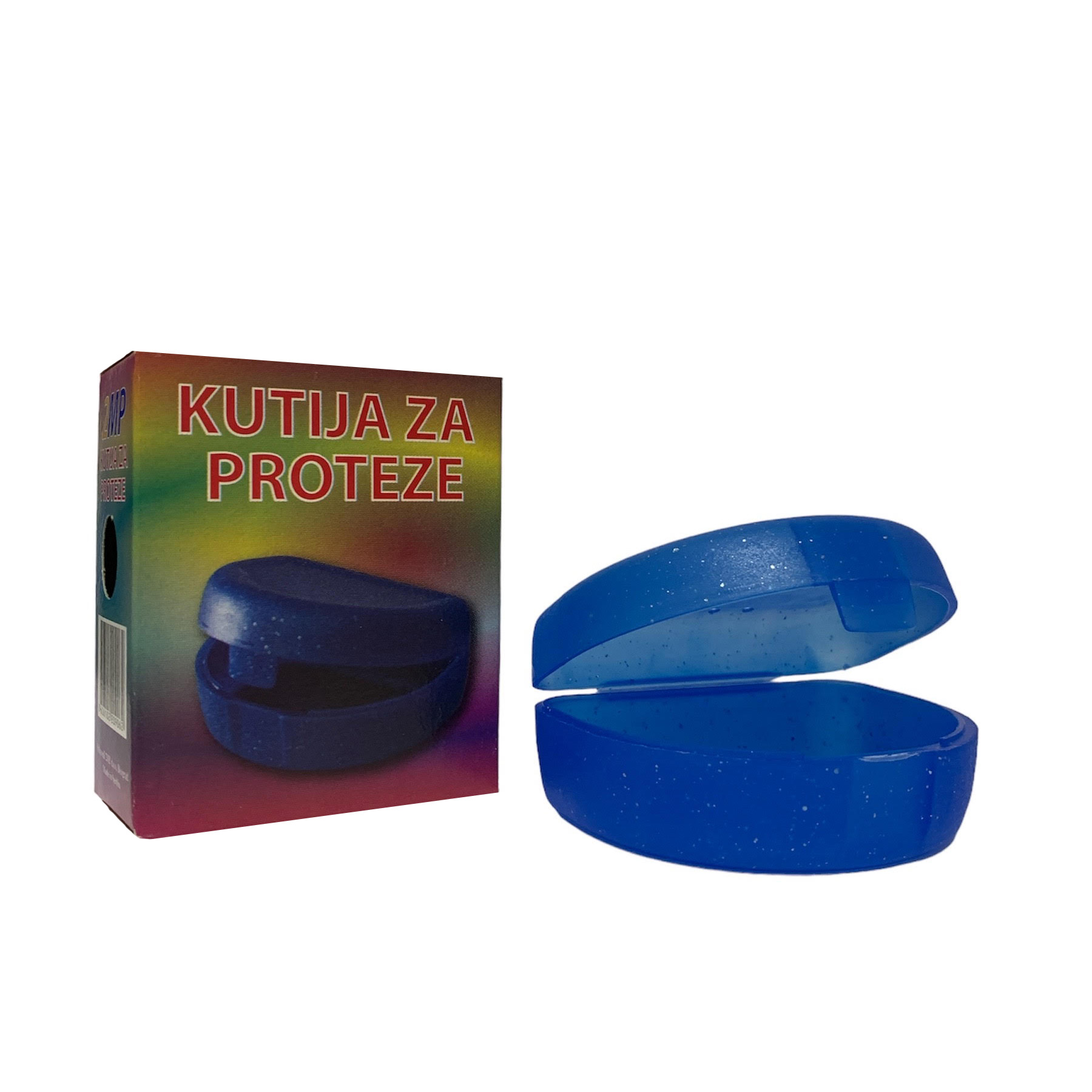 Kutija za aparatić (retainer) – plava/roza